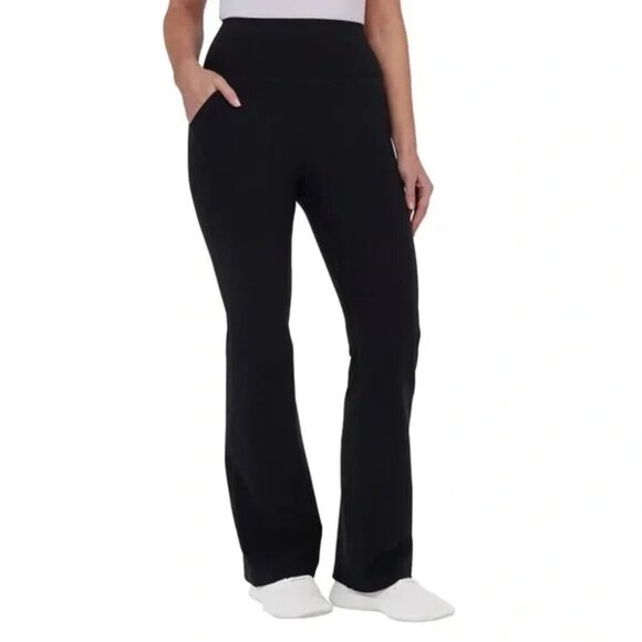 NEW Kirkland Brushed Flare Pant | Black - Picture 3 of 5